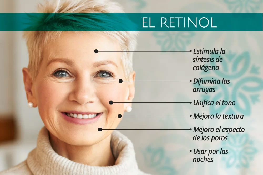 retinol un potente antioxidante
